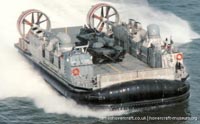 Military Hovercraft - the LCAC with the United States Navy